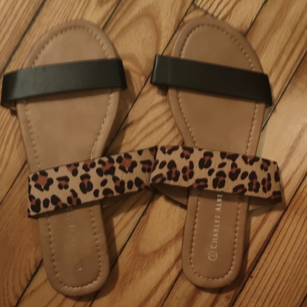 Cheetah sandals